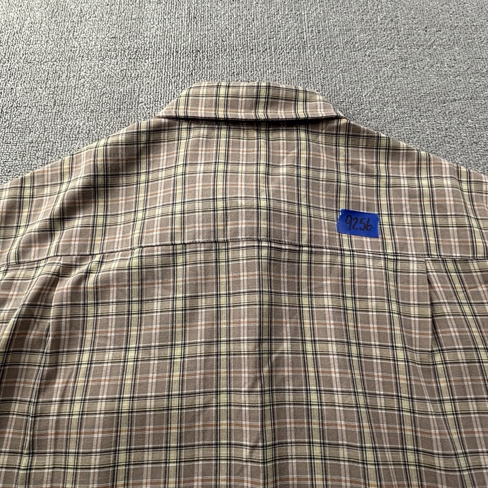 Tilley Endurables Shirt Adult Large Check Button Up Long Sleeve Casual Men's - Picture 14 of 15